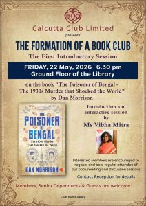 Book Club Launch at Calcutta Club