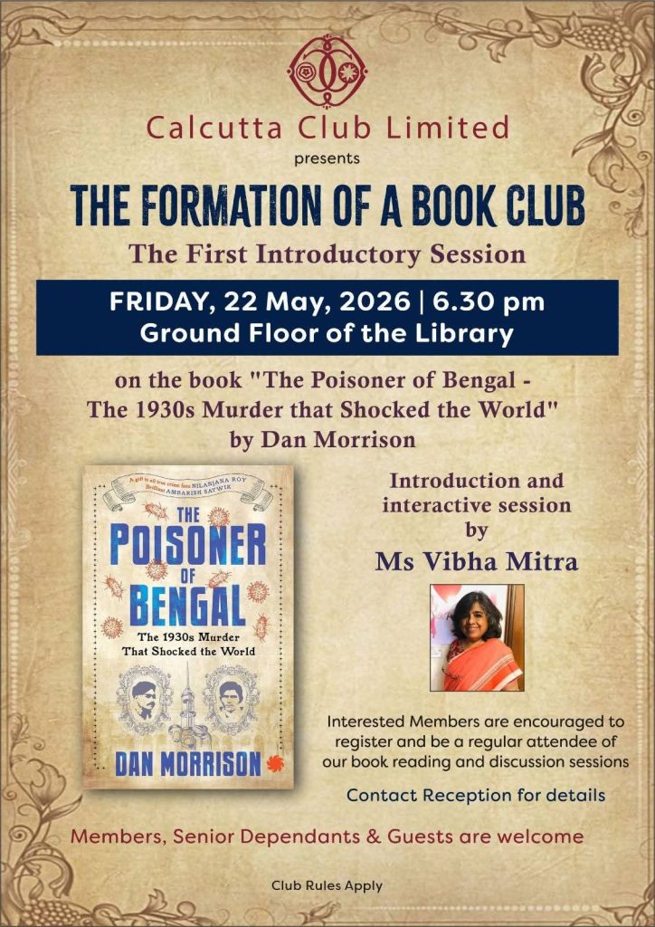 Book Club Launch at Calcutta Club